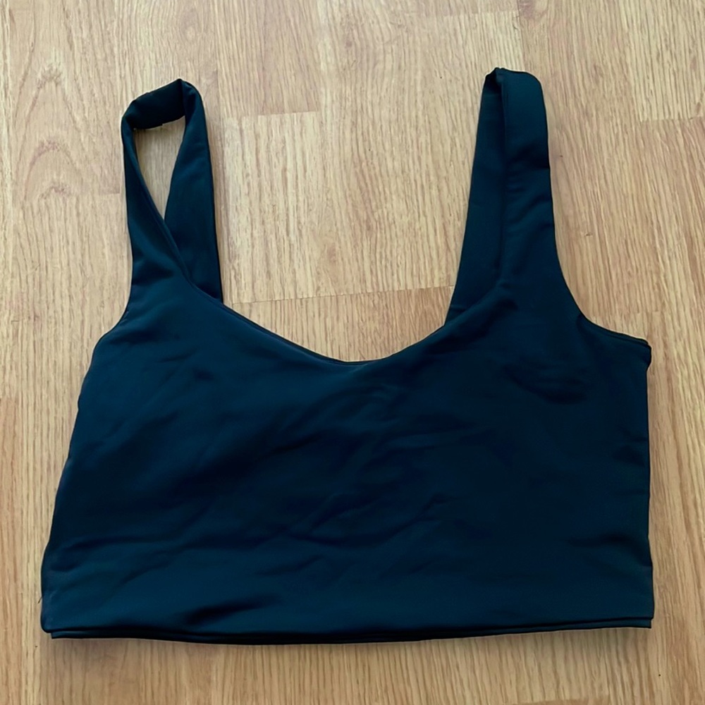 Black crop top